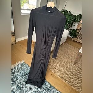 Young Fabulous & Broke Black Long Sleeve Dress